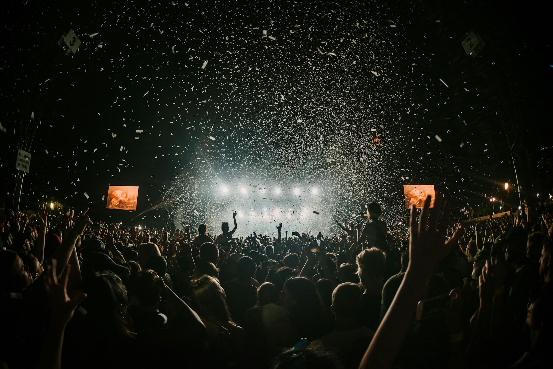 Concert lasers and lights